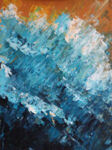 Abstract: Summer painting